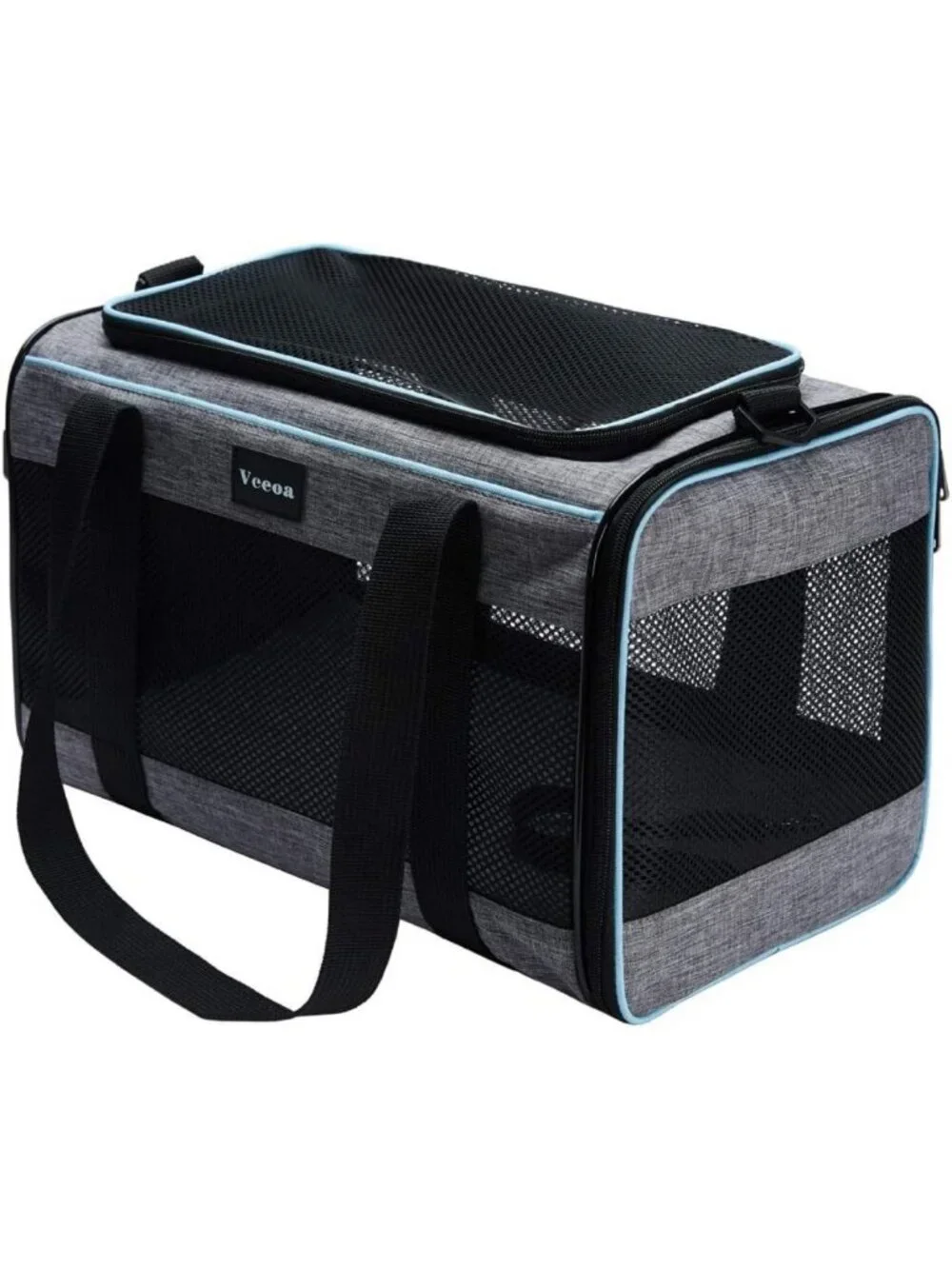 Soft-Sided Pet Carrier for Cats & Dogs up to 16 lbs - Travel Bag for Pets